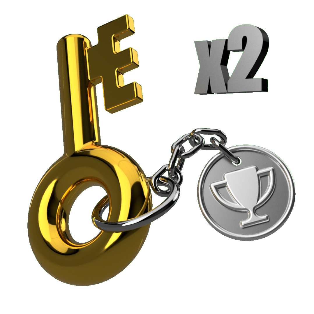 2 Clé de Lootbox + 2 🏆